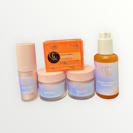 Boost Brightening facial  With Papaya soap (Combo)