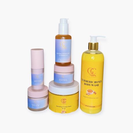 Face And Body Glow Set Without Barsoap