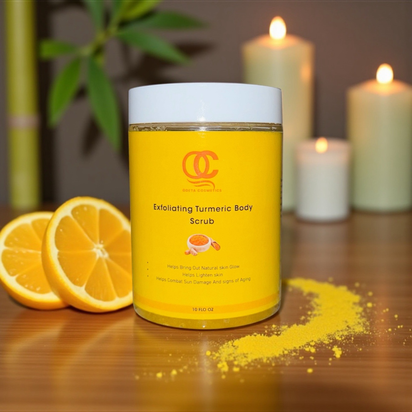 Turmeric Sugar body Scrub